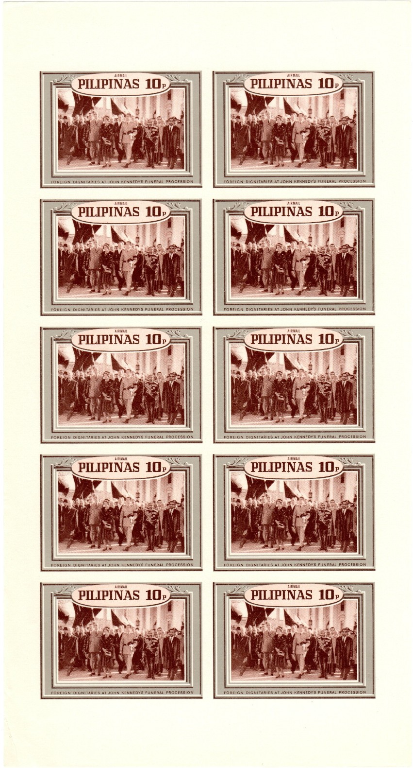 Philippines 1968 Full Sheet 
